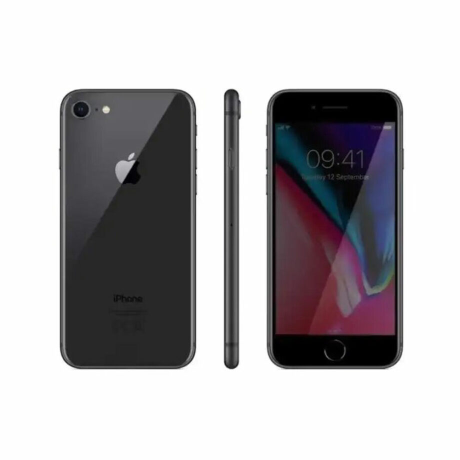 MOBILE APPLE IPHONE 8 256GB BLACK POIOTITA POLY KALI (GA)