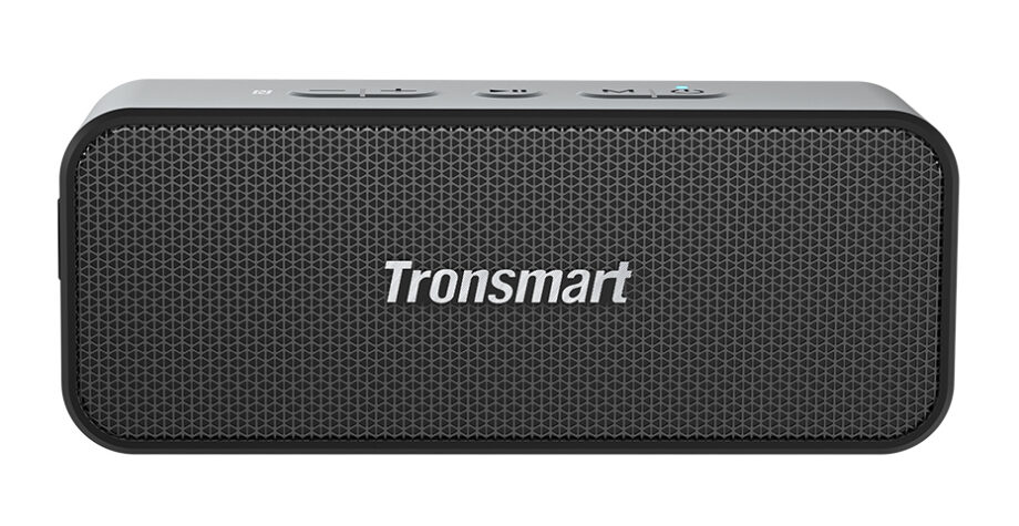 TRONSMART φορητό ηχείο T2 Plus Upgraded, 20W, Bluetooth/NFC, 4000mAh, μαύρο