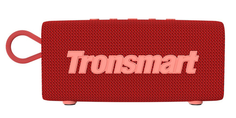 TRONSMART φορητό ηχείο Trip, 10W, Bluetooth, TWS, 2000mAh, IPX7, κόκκινο