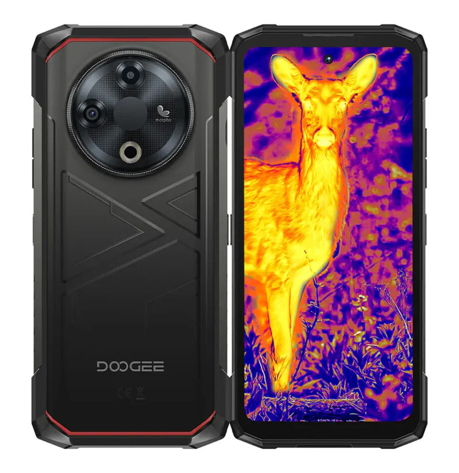 DOOGEE smartphone Fire 6, 6.56", 6/256GB, 10400mAh, IP68/IP69K, μαύρο